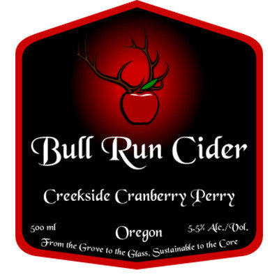 Bull Run Cranberry Perry 12/16.9oz.
